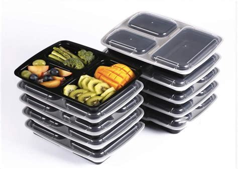 metal bento box round 3 compartments|reusable 3 compartment containers.